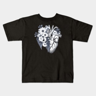 Floral heart 4 Kids T-Shirt